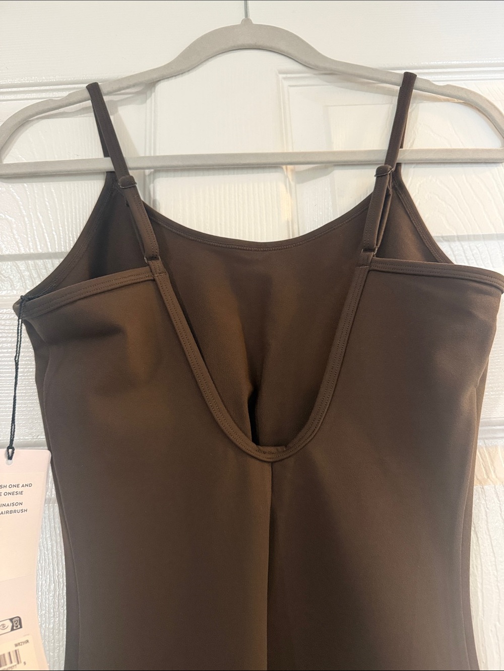 ALO Yoga Airbrush One and Done Onesie in Espresso - Picture 5 of 6